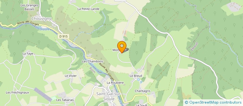 localisation de l'entreprise GAEC DES SEIGNES  NADES