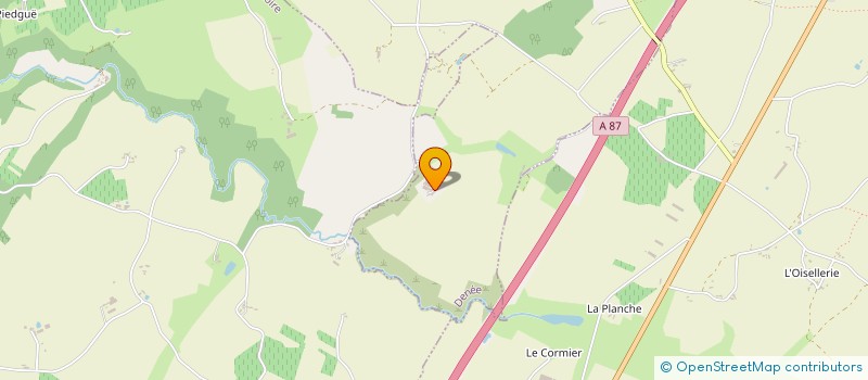 localisation de l'entreprise GAEC DES SOURCES à DENEE
