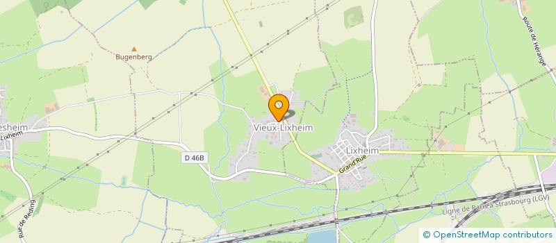 localisation de l'entreprise GAEC DES TERRES NOIRES  FLEISHEIM