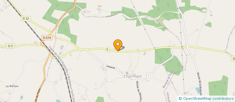 localisation de l'entreprise GAEC DES THIERS à BOISNE-LA TUDE