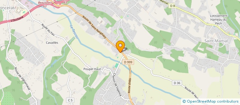 localisation de l'entreprise GAEC DES TILLEULS à MONTAUBAN