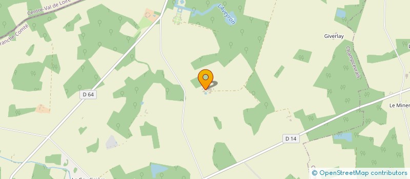 localisation de l'entreprise GAEC DES TRILLONS  CHAMPCEVRAIS