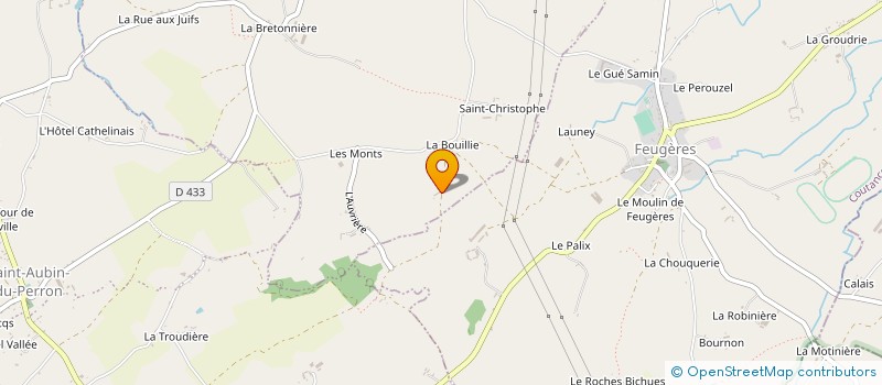 localisation de l'entreprise GAEC DES TROIS CHAMPS à SAINT-SEBASTIEN-DE-RAIDS