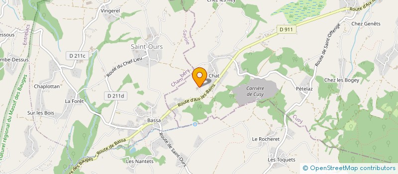 localisation de l'entreprise GAEC DES TROIS G à CUSY