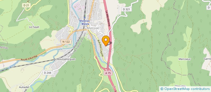localisation de l'entreprise GAEC DES TUYAS DORES à SAINT-PONCY