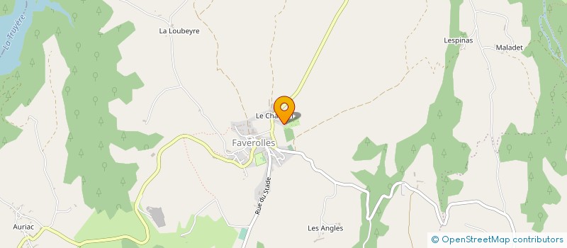 localisation de l'entreprise GAEC DES V'OLLIERES à VAL D'ARCOMIE