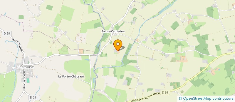 localisation de l'entreprise GAEC DES VALLONS à BAUGE-EN-ANJOU