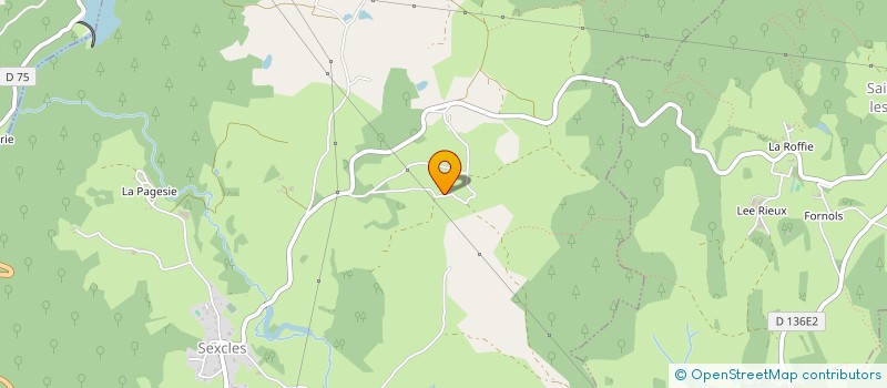 localisation de l'entreprise GAEC DES VALLONS à GOULLES