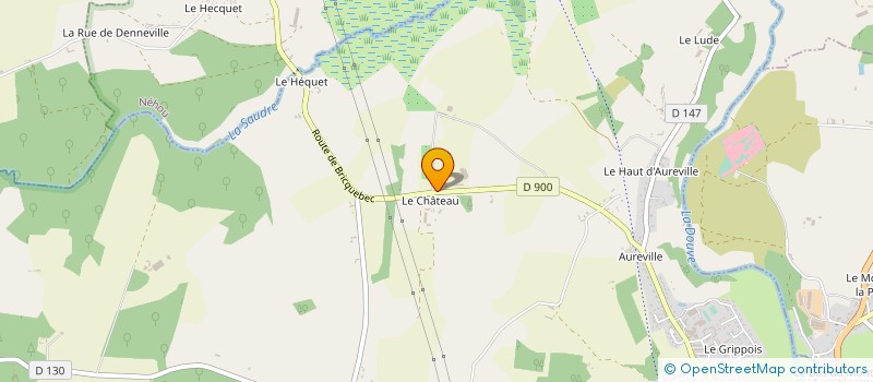 localisation de l'entreprise GAEC DES VANNERIES à SAINT-SAUVEUR-LE-VICOMTE