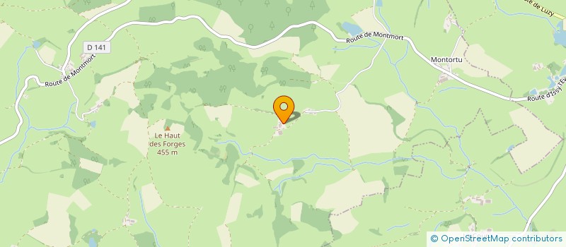 localisation de l'entreprise GAEC DES VERCHERES DU HAUT  ISSY-L'EVEQUE