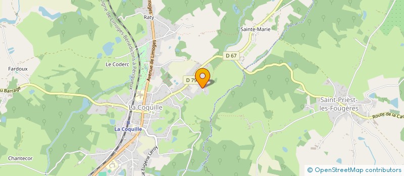 localisation de l'entreprise GAEC DES VERGERS D'ANTAN  FIRBEIX