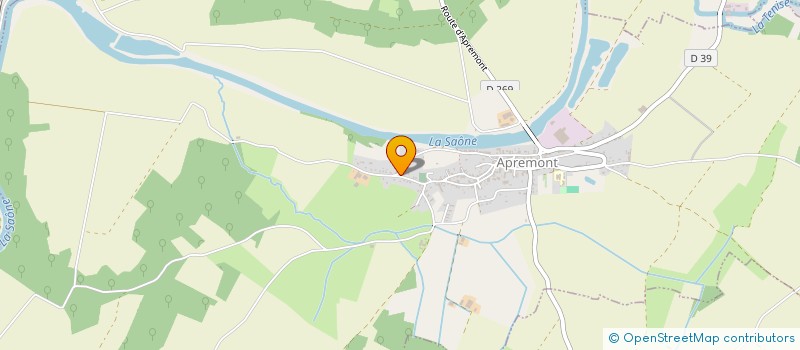 localisation de l'entreprise GAEC DES VIGNES à APREMONT