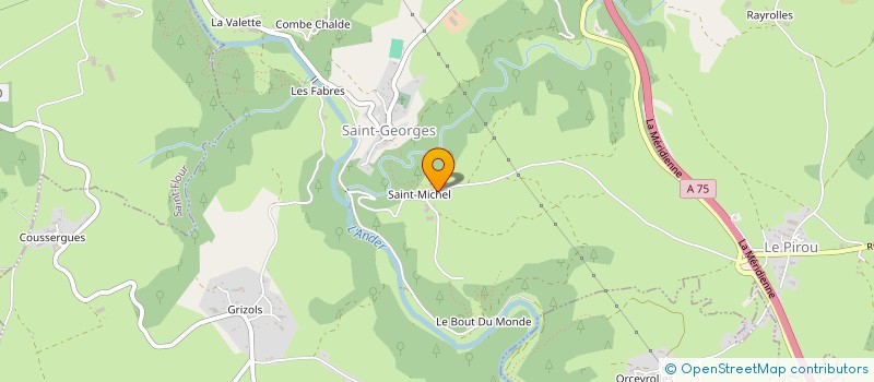 localisation de l'entreprise GAEC DES VIOLETTES à SAINT-GEORGES