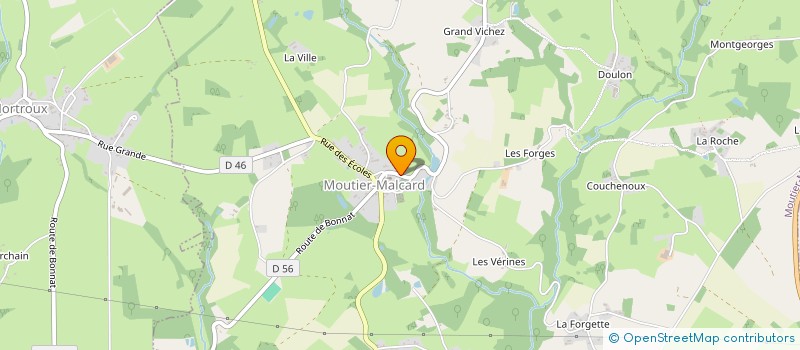 localisation de l'entreprise GAEC DESASSURE  CHENIERS