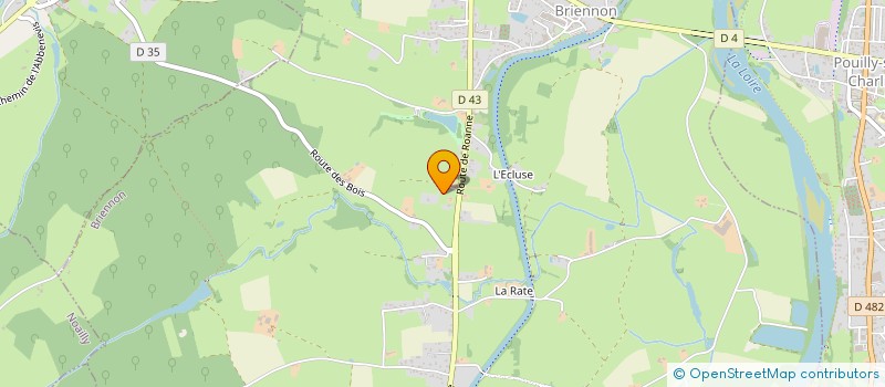 localisation de l'entreprise GAEC DESCHARMES  VOUGY