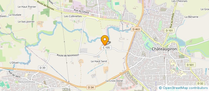 localisation de l'entreprise GAEC DESHOMMES  DOMLOUP