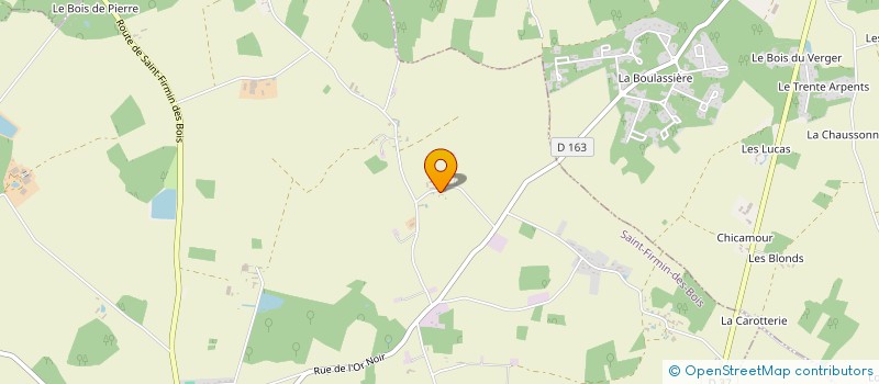 localisation de l'entreprise GAEC DESLAIS à SAINT-FIRMIN-DES-BOIS