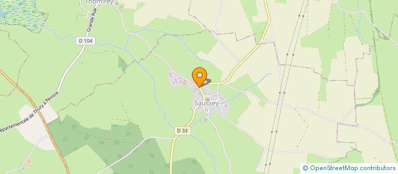 localisation de l'entreprise GAEC DEVELLE PERE ET FILS  SAUSSEY
