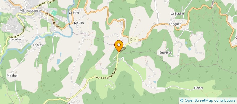 localisation de l'entreprise GAEC DEVISE PERE ET FILS à SAINT-SYLVESTRE