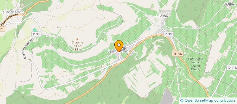 localisation de l'entreprise GAEC DOMAINE RENE BLONDEAU DANNE à SAINT-AUBIN