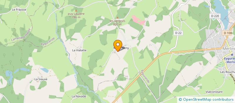 localisation de l'entreprise GAEC DOMINIQUE à EYGURANDE