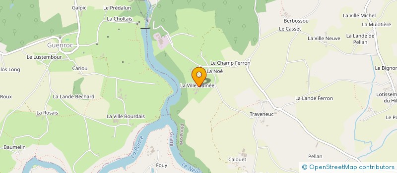 localisation de l'entreprise GAEC DOUET THEBAULT à PLOUASNE