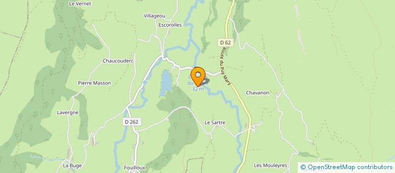 localisation de l'entreprise GAEC DOUHET à CHEYLADE