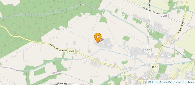 localisation de l'entreprise GAEC DREVET à RIEUMES