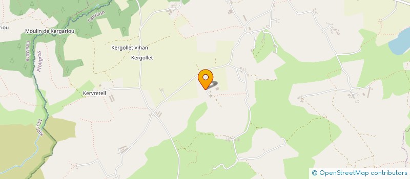 localisation de l'entreprise GAEC DRONIOU à PLOUGRAS