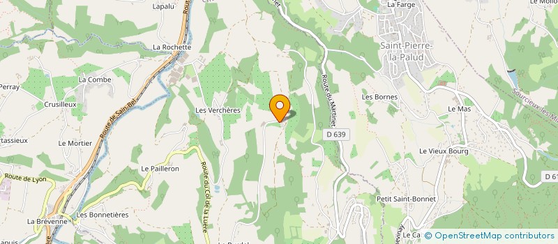 localisation de l'entreprise GAEC DU BAGNY à CHEVINAY