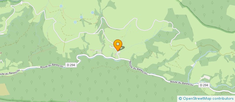localisation de l'entreprise GAEC DU BARESCOU  ESCOT