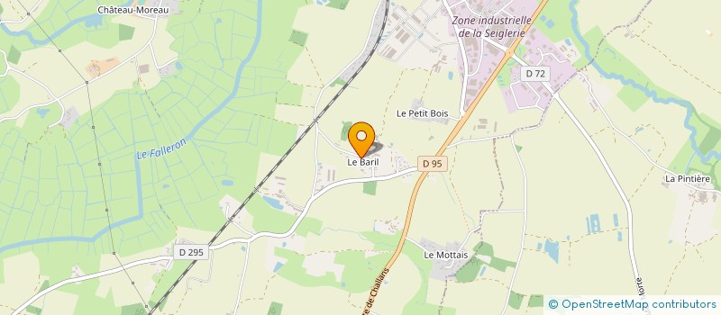 localisation de l'entreprise GAEC DU BARIL à MACHECOUL-SAINT-MEME