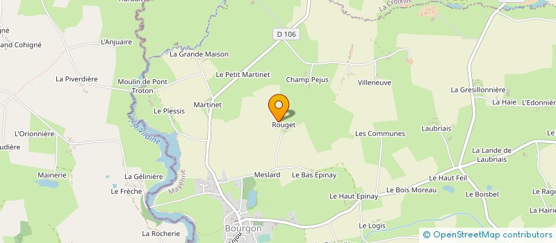 localisation de l'entreprise GAEC DU BARRAGE à BOURGON