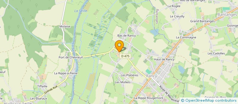 localisation de l'entreprise GAEC DU BAS DE RANCY à RANCY