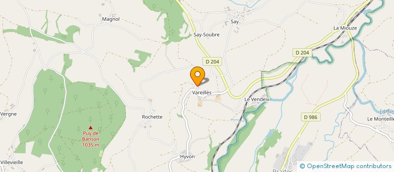 localisation de l'entreprise GAEC DU BESANTON à CISTERNES-LA-FORET