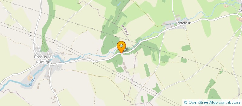 localisation de l'entreprise GAEC DU BLASON-BOUXIN à BOSSUS-LES-RUMIGNY