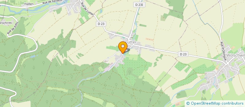 localisation de l'entreprise GAEC DU BLOCHMONT  LUTTER