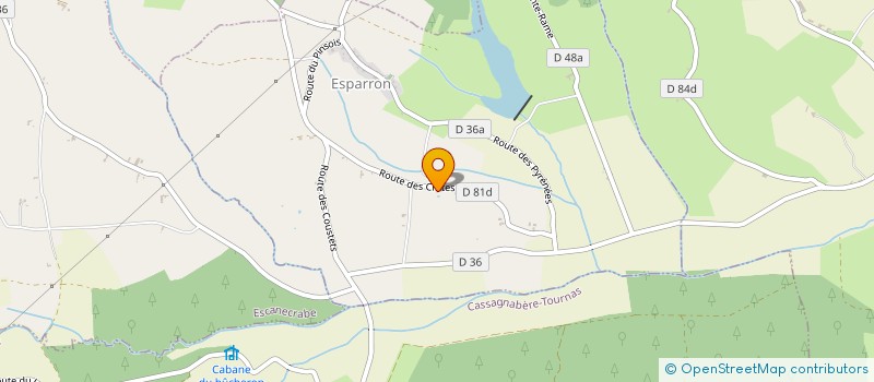 localisation de l'entreprise GAEC DU BOILA à ESPARRON