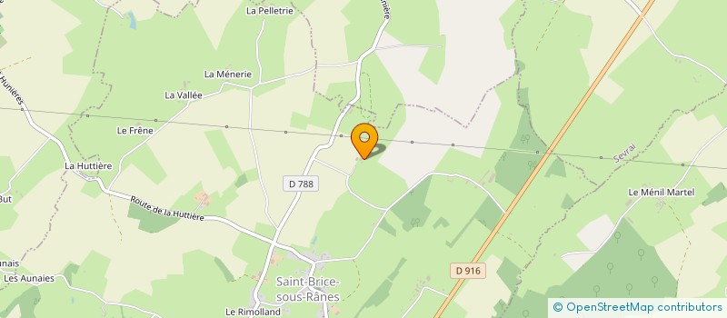 localisation de l'entreprise GAEC DU BOIS AU BRUN à VIEUX-PONT