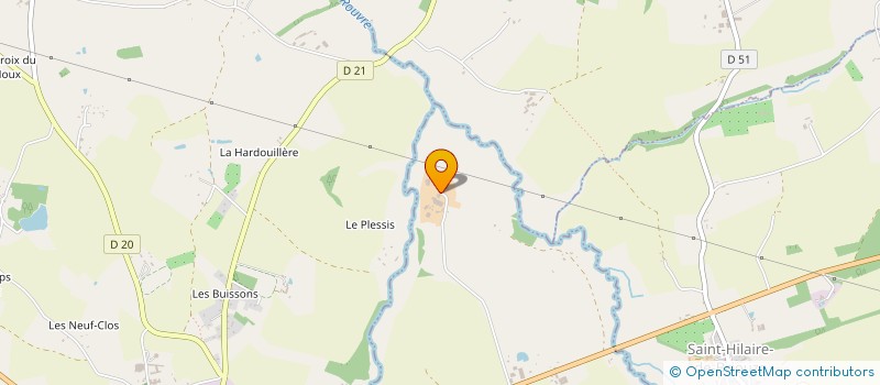 localisation de l'entreprise GAEC DU BOIS DE POINTEL à POINTEL