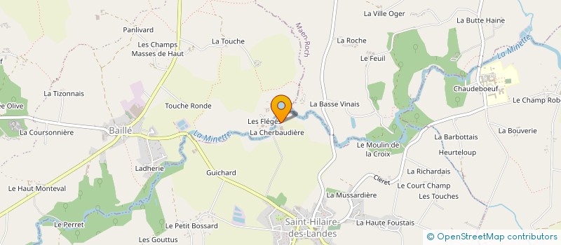 localisation de l'entreprise GAEC DU BOIS DE RUMIGNON  RIVES-DU-COUESNON