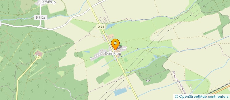 localisation de l'entreprise GAEC DU BOIS DES MOINES à DAMLOUP