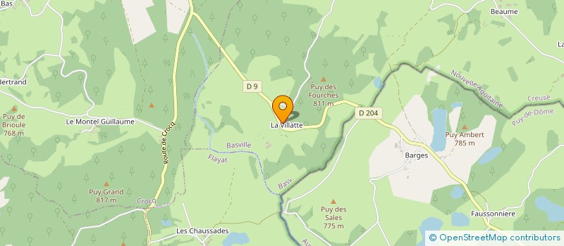 localisation de l'entreprise GAEC DU BOIS JOLI  BASVILLE