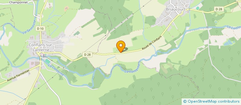 localisation de l'entreprise GAEC DU BON ESPOIR à BRIAUCOURT