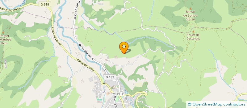 localisation de l'entreprise GAEC DU BOUCHET  ARETTE