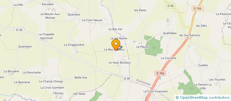 localisation de l'entreprise GAEC DU BOUDOU à YVIGNAC-LA-TOUR
