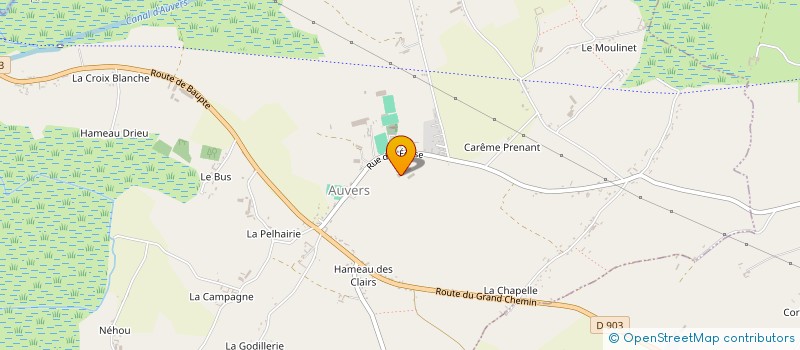 localisation de l'entreprise GAEC DU BOURG à AUVERS