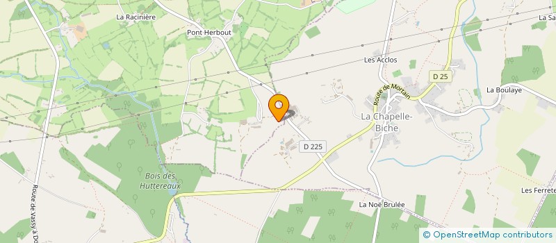 localisation de l'entreprise GAEC DU BOURG NEUF à CHANU