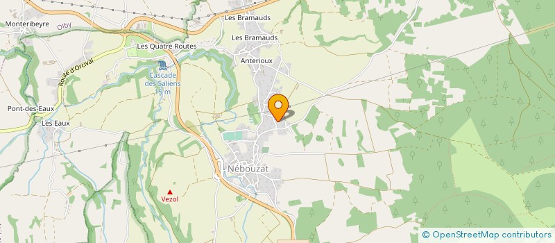 localisation de l'entreprise GAEC DU BOYER MONIER  PERPEZAT