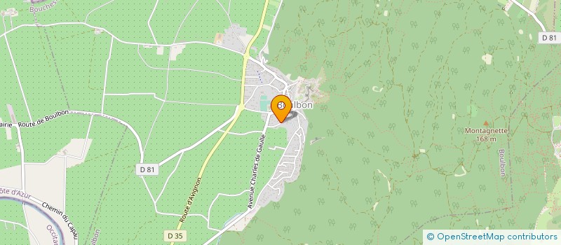 localisation de l'entreprise GAEC DU BREUIL  BOULBON